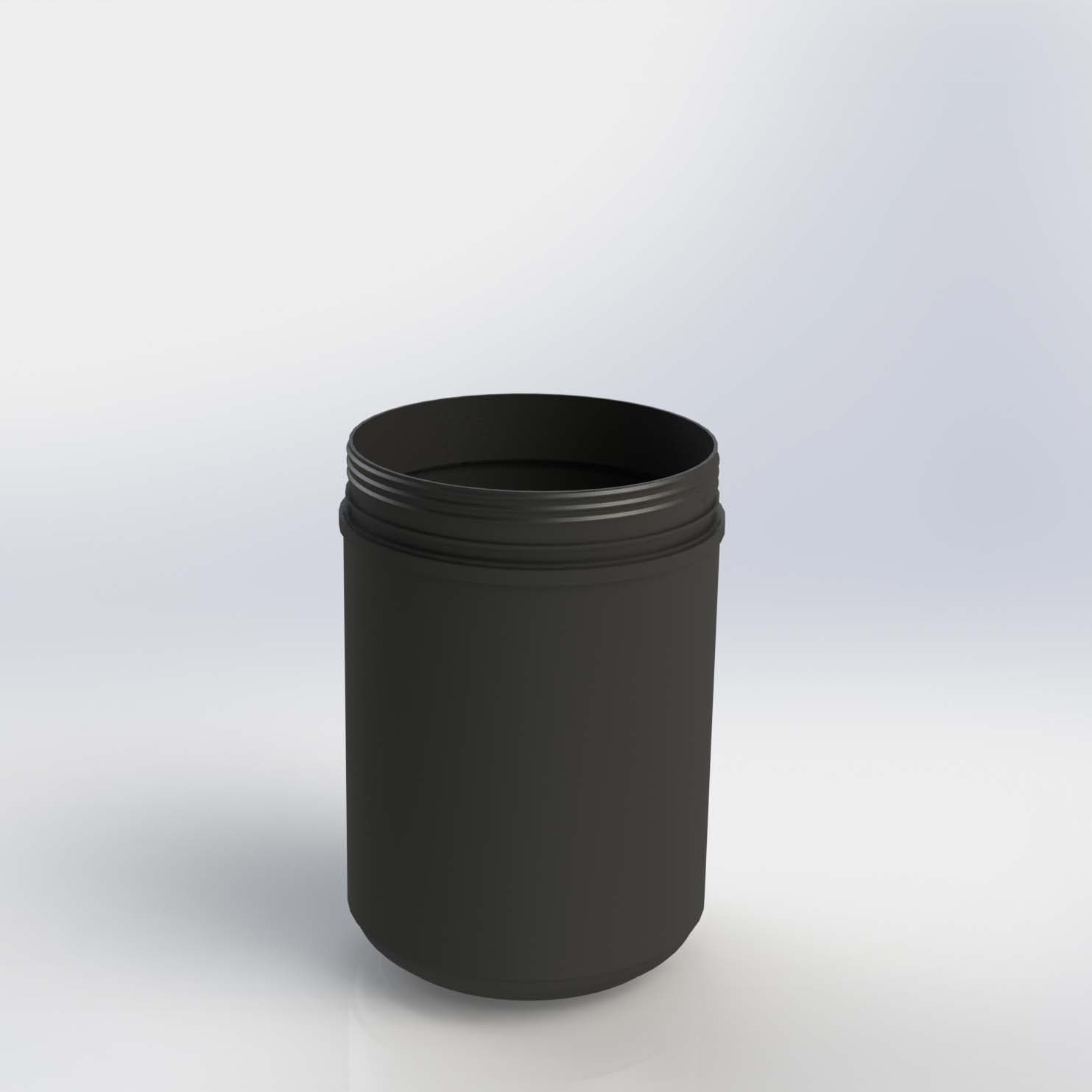 70oz. 120400 HDPE Canister Valencia Plastics, Inc.