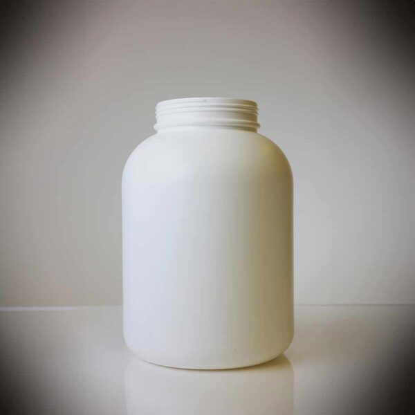 2.4 gallon / 9085cc Bullet Round 120-400 HDPE Container